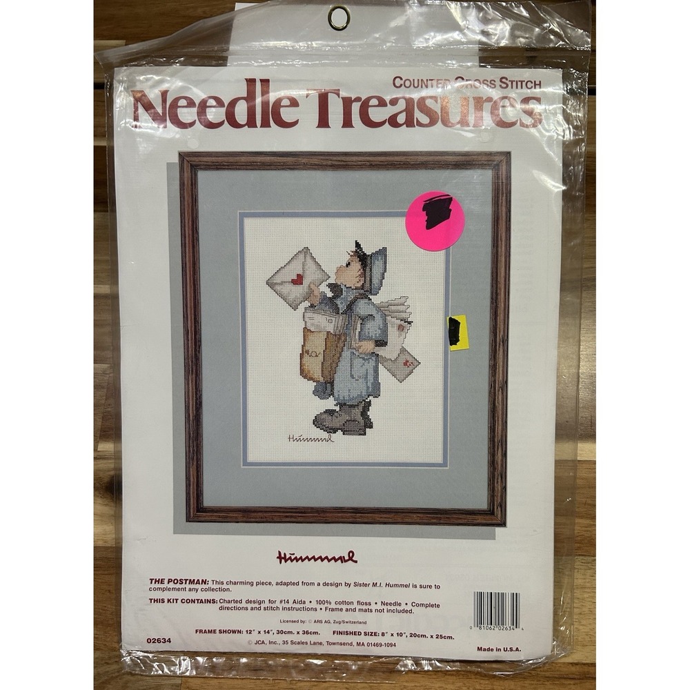 Needle Treasures Counted Cross Stitch Kit The Postman‎ 02634 by Hummel 8x10